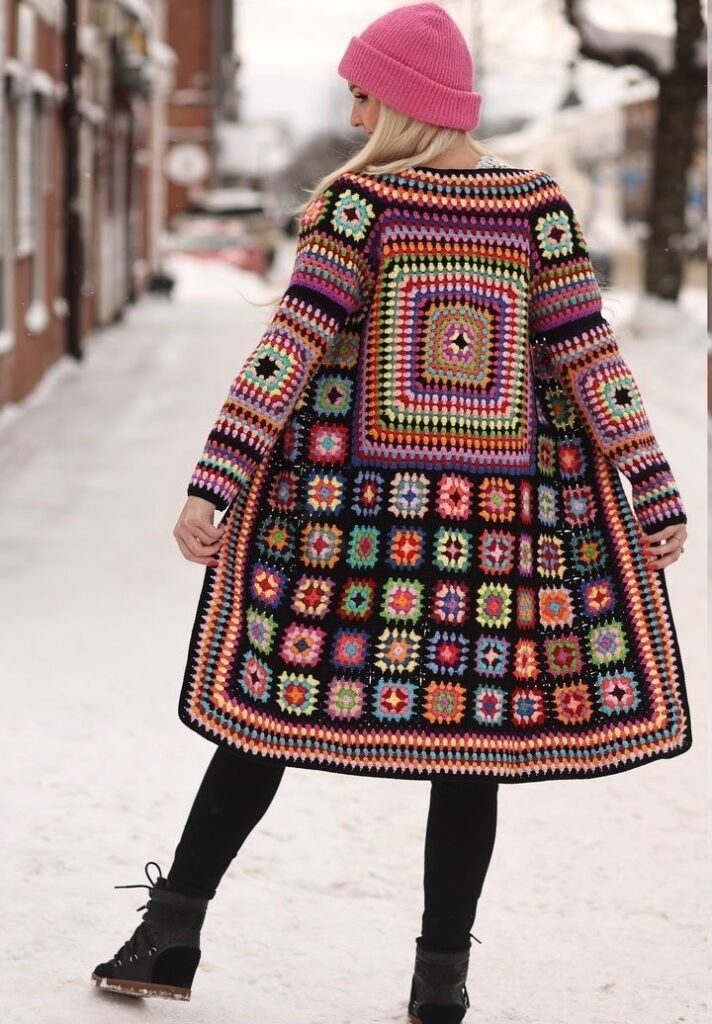 вязаный кардиган