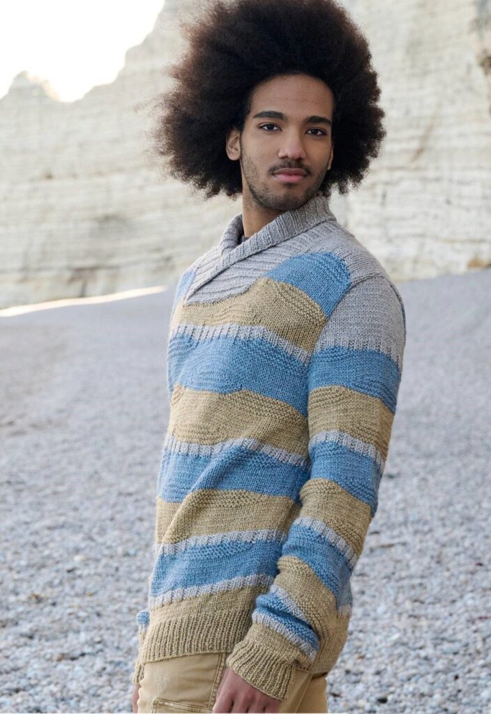 вязаный пуловер