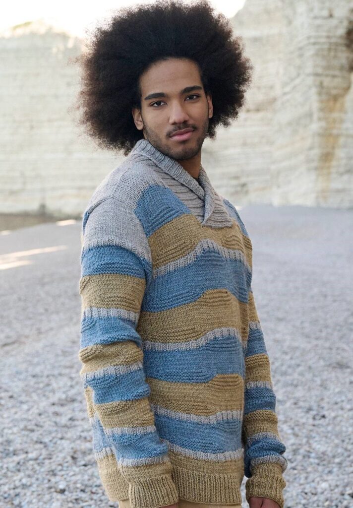 вязаный пуловер