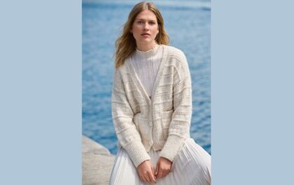 вязаный жакет