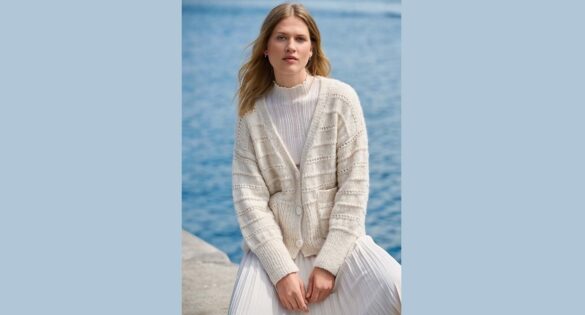 вязаный жакет