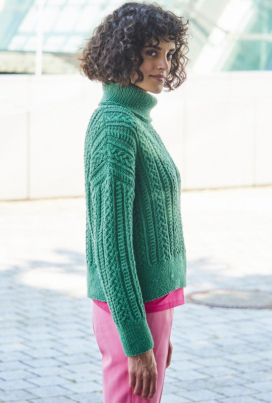 вязаный пуловер