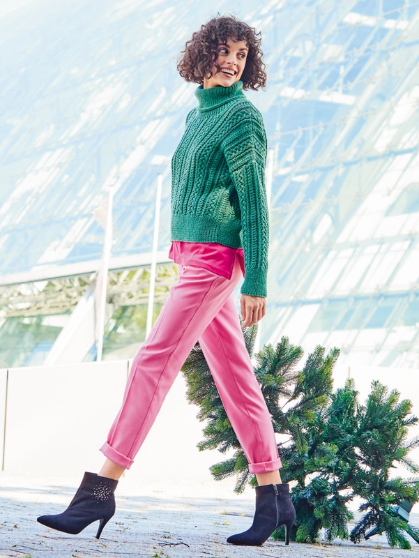 вязаный пуловер