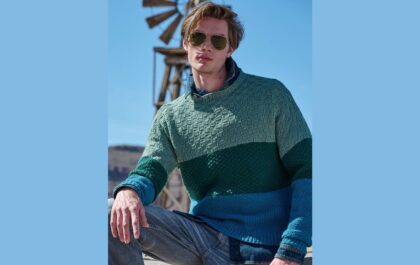 вязаный пуловер