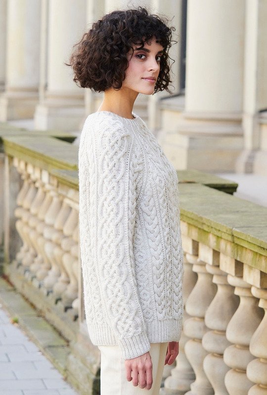 вязаный пуловер