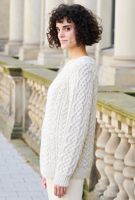 вязаный пуловер