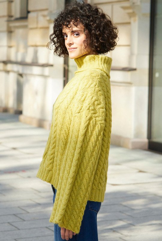 вязаный пуловер