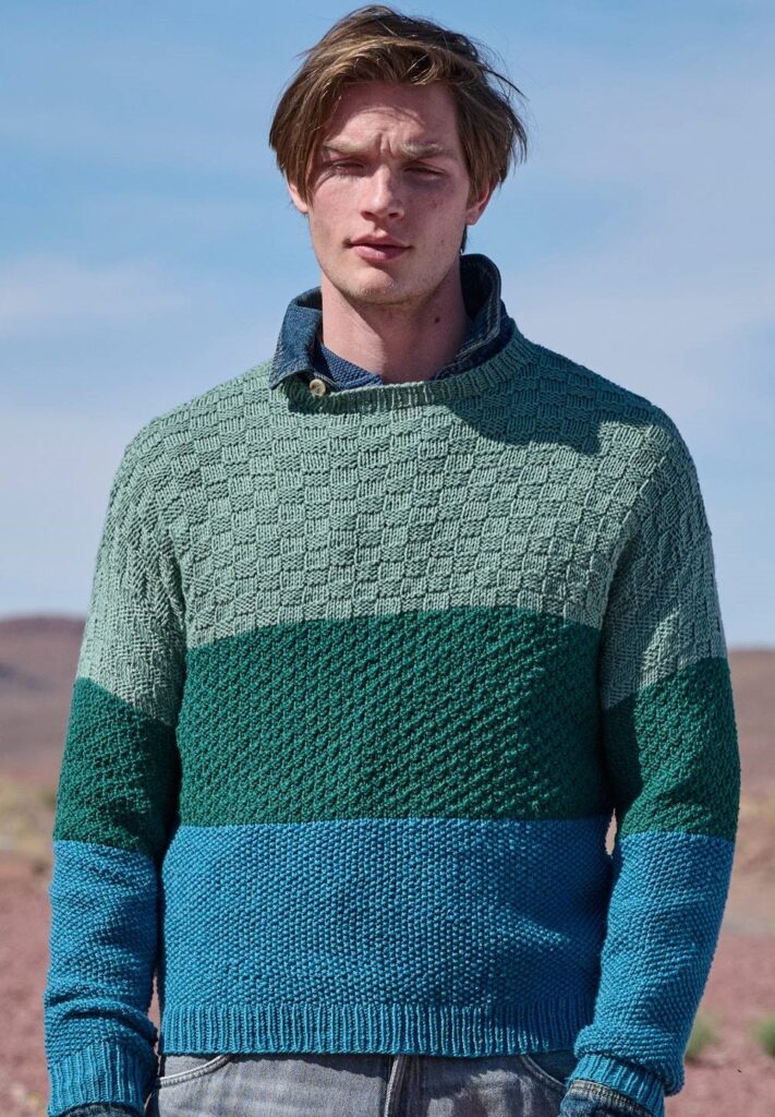 вязаный пуловер