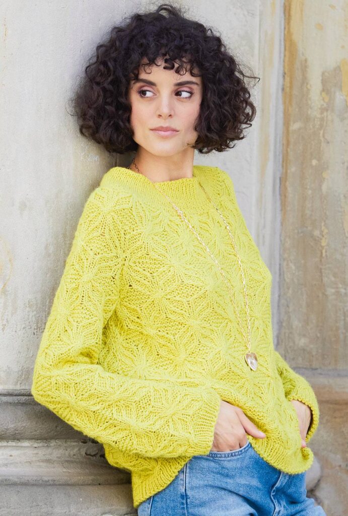 вязаный пуловер