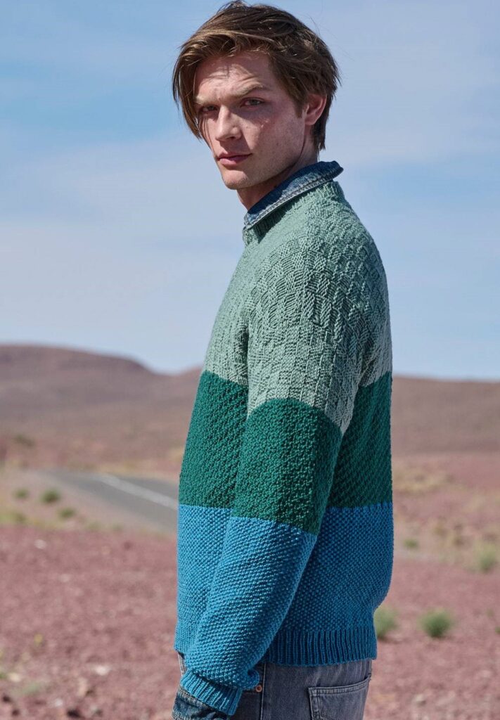 вязаный пуловер