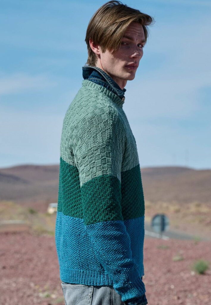 вязаный пуловер