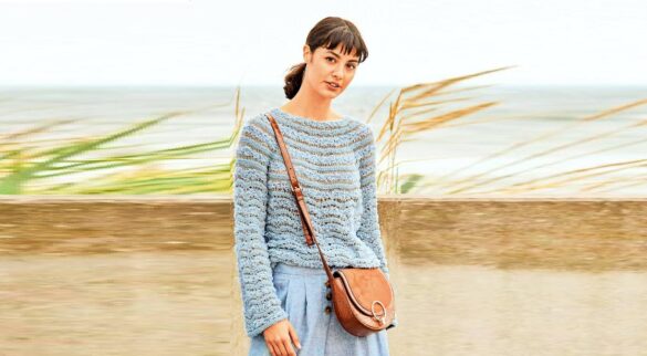 вязаный пуловер