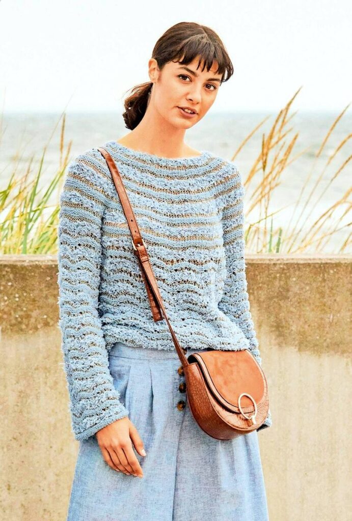 вязаный пуловер