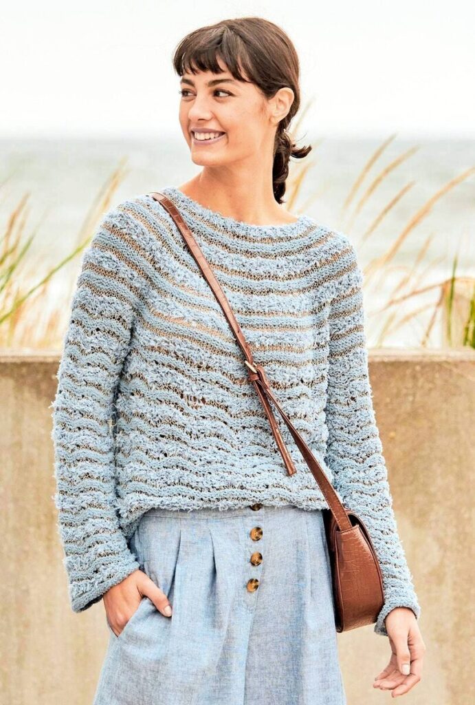 вязаный пуловер