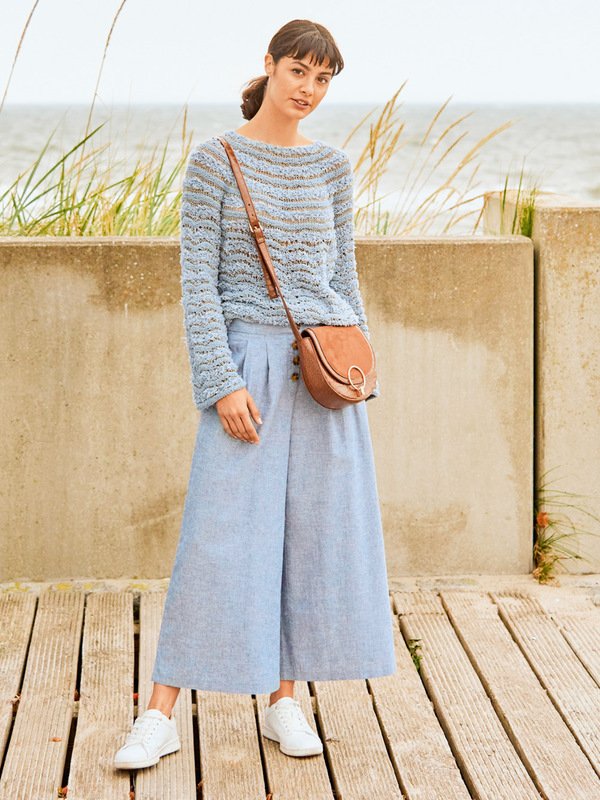 вязаный пуловер