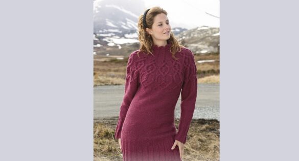 вязаный пуловер