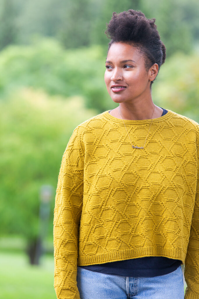 вязаный пуловер