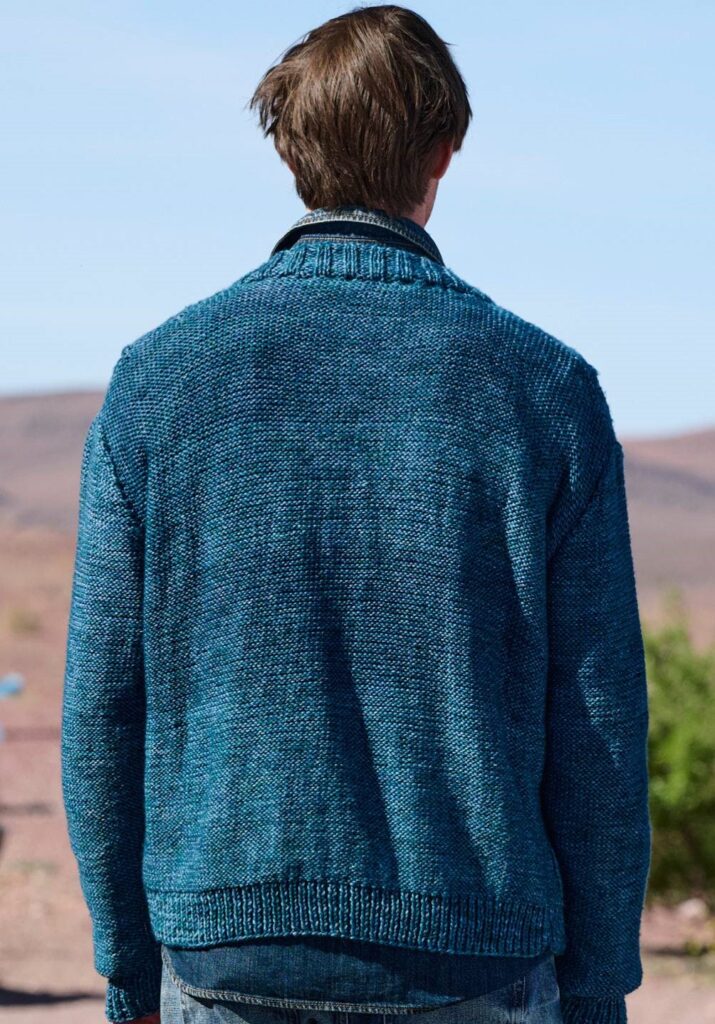 вязаный кардиган