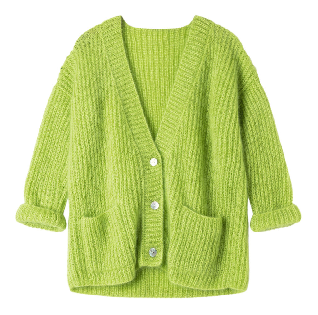 вязаный жакет