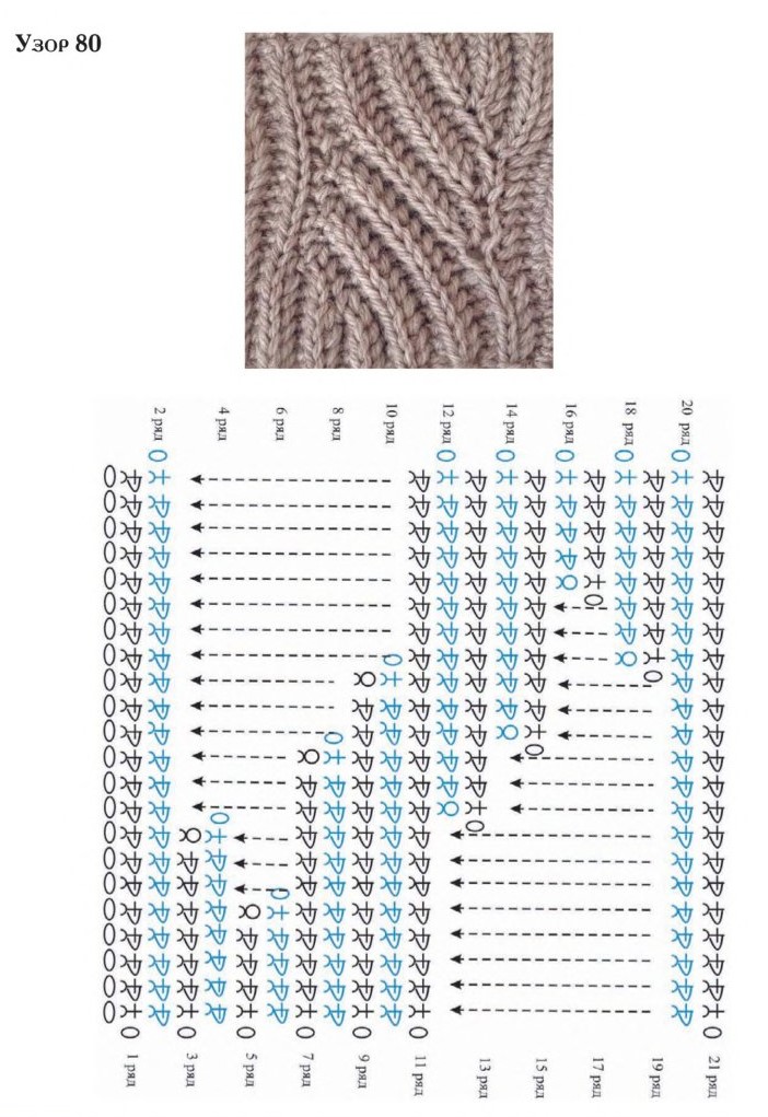 схема вязания крючком