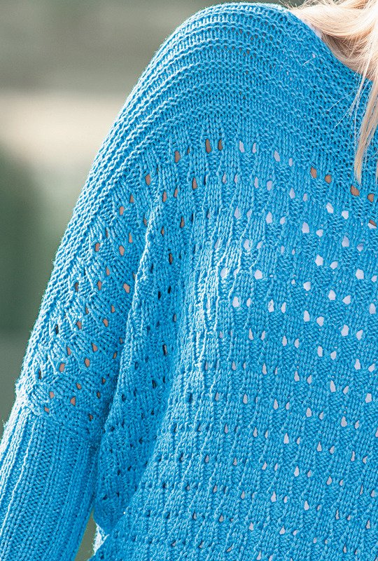 вязаный пуловер