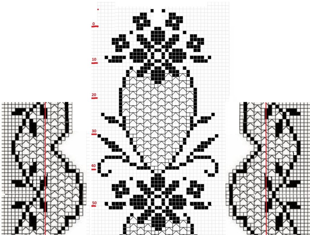 схема вязания крючко