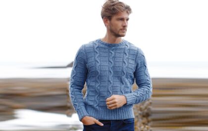 вязаный пуловер