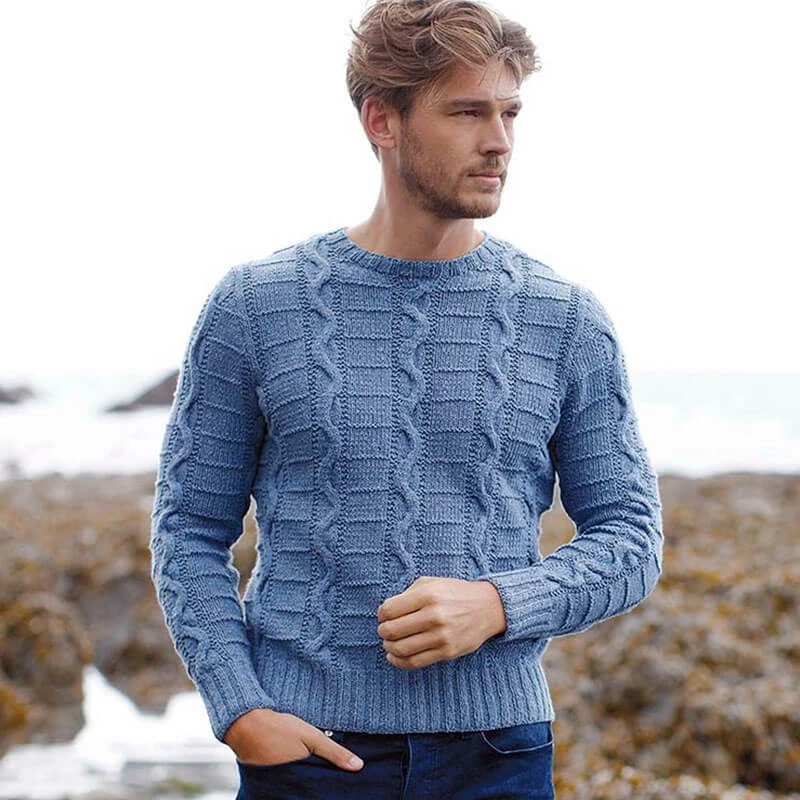 вязаный пуловер