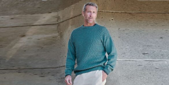 вязаный пуловер