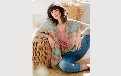 вязаный кардиган