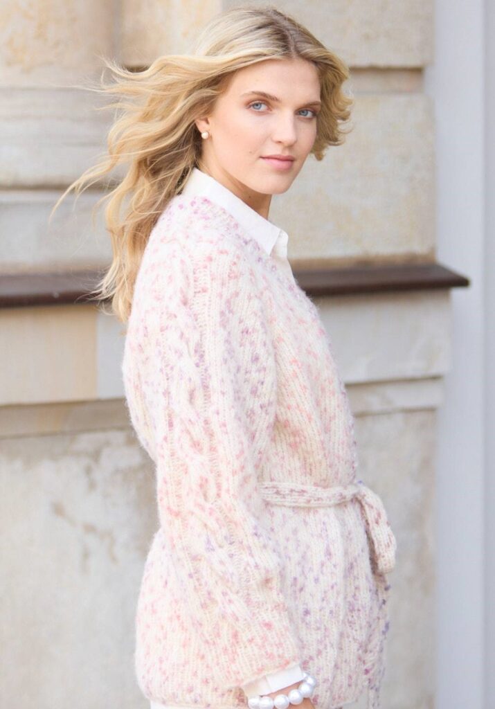 вязаный жакет