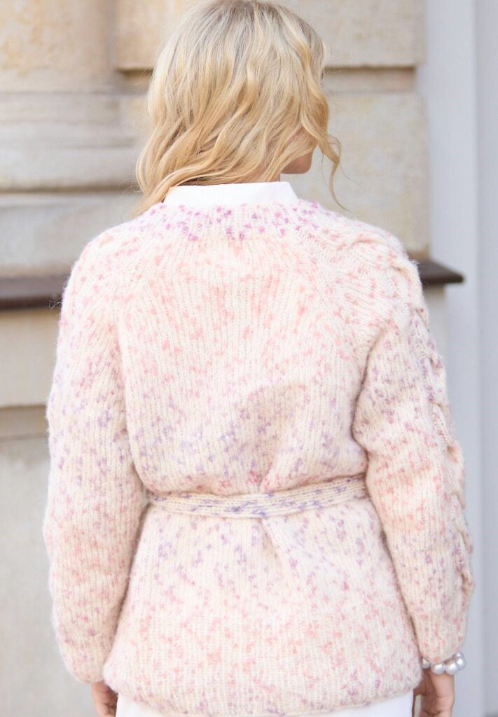 вязаный жакет