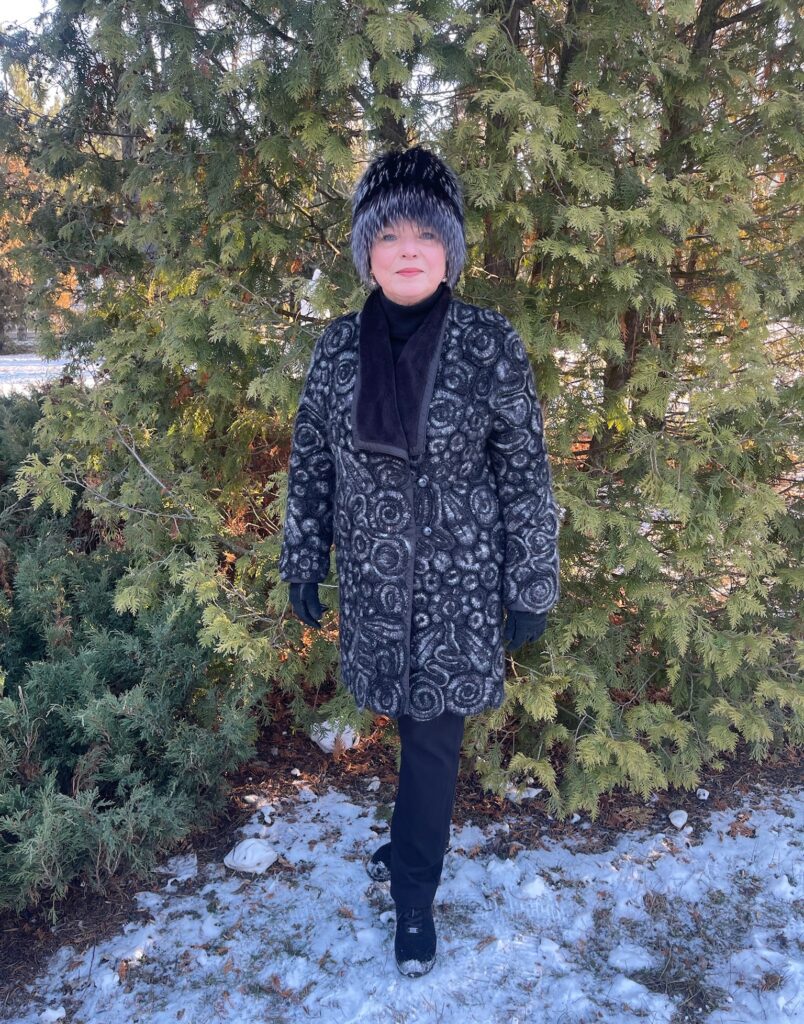 вязаный кардиган