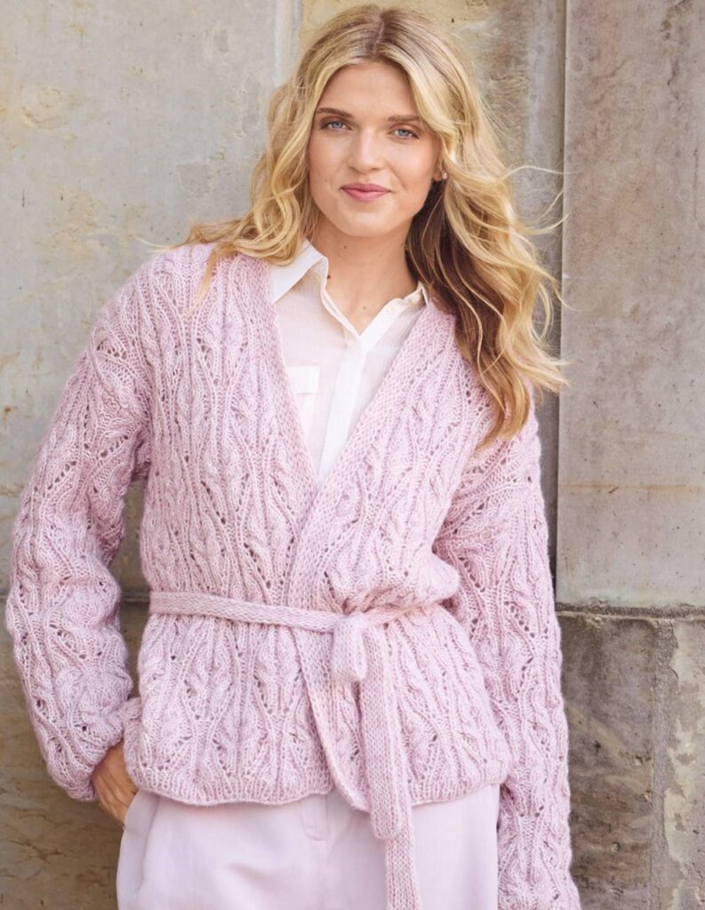 вязаный жакет