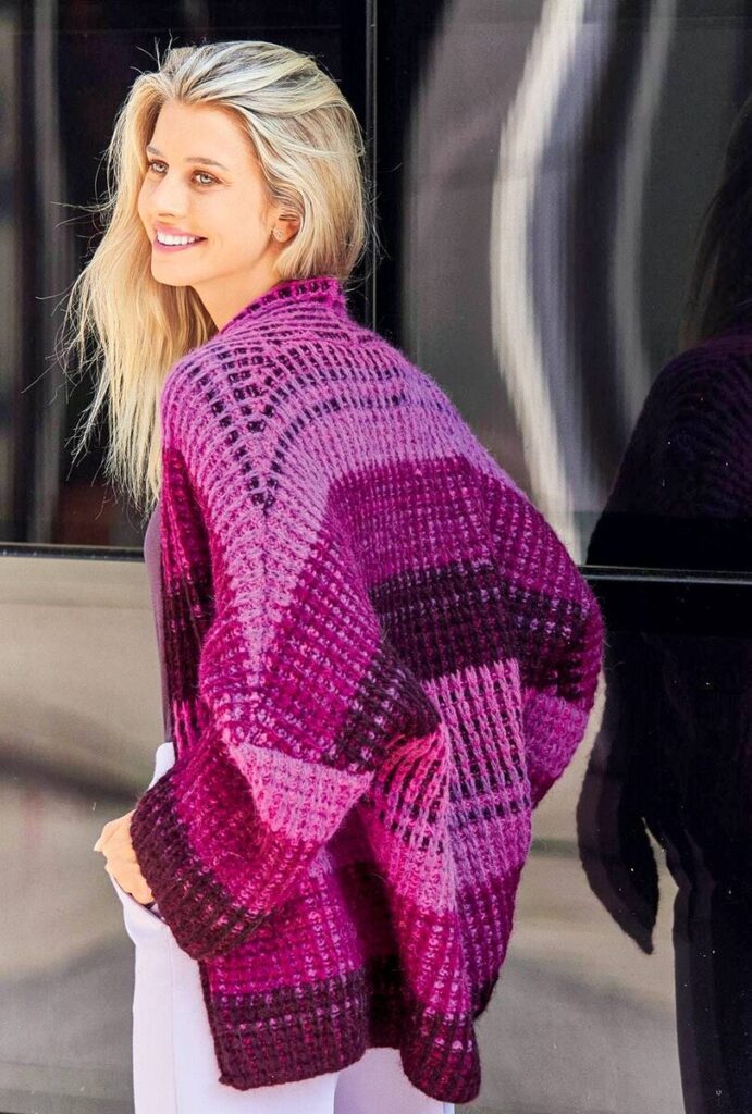 вязаный кардиган