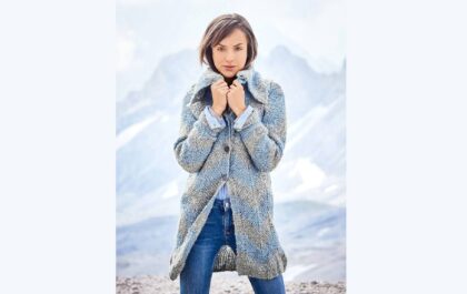 вязаный кардиган