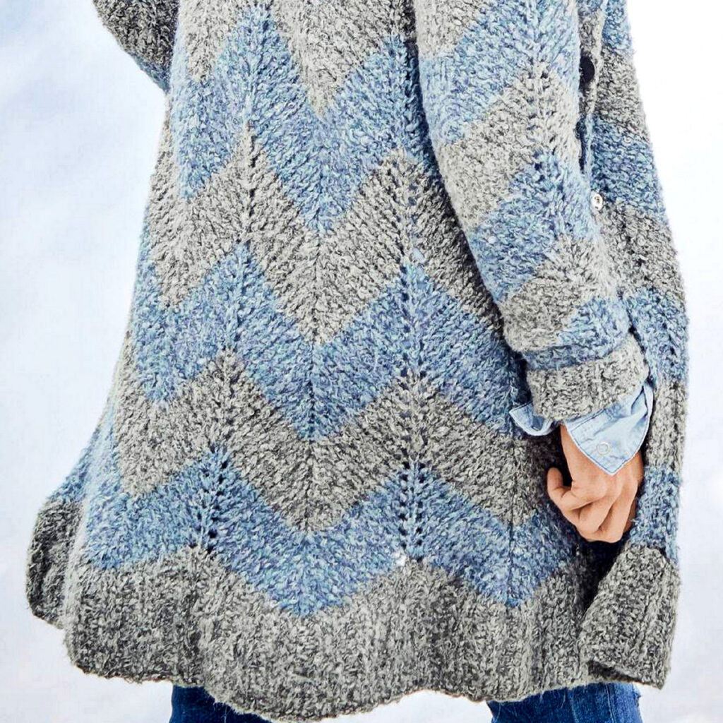 вязаный кардиган