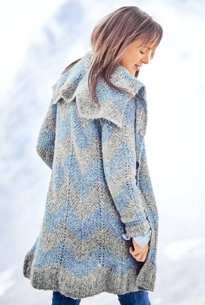 вязаный кардиган