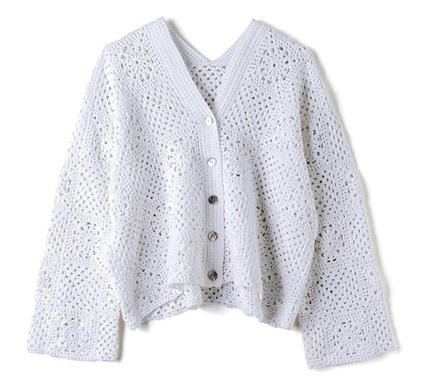 вязаный жакет