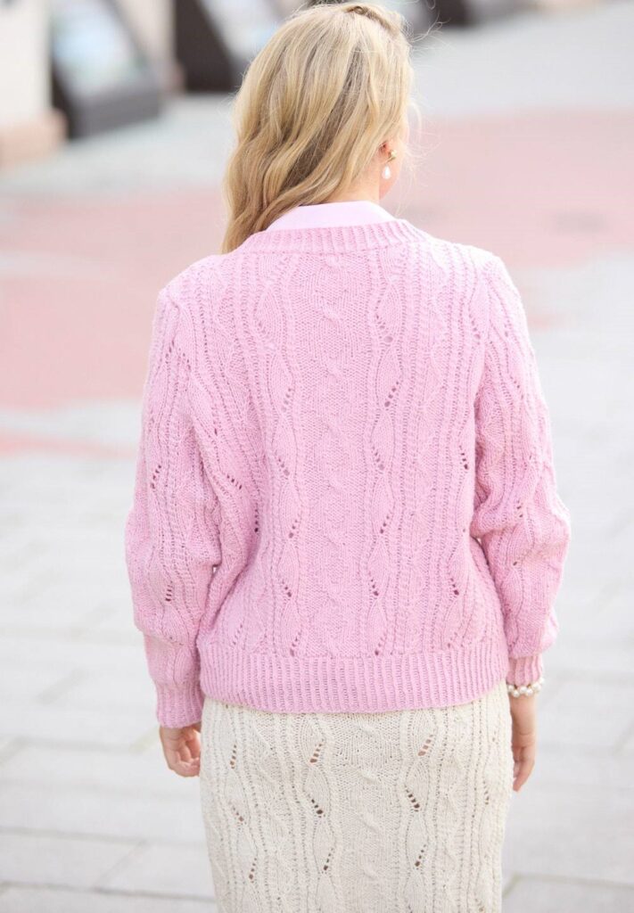 вязаный кардиган