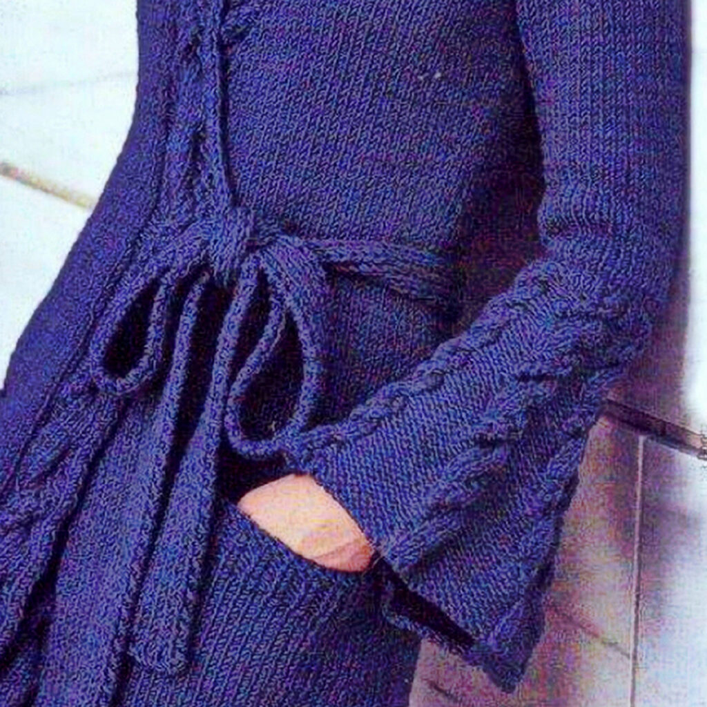 вязаный кардиган