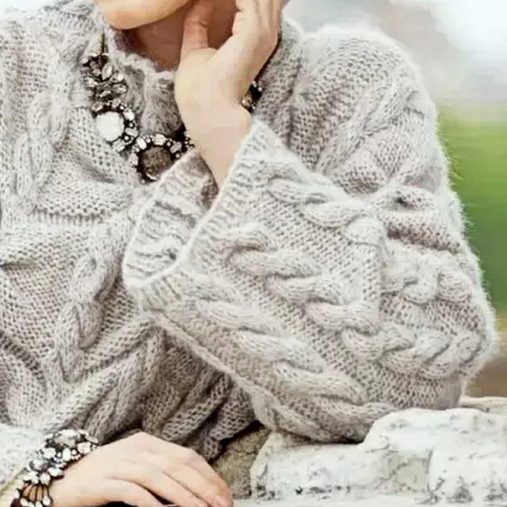 вязаный свитер