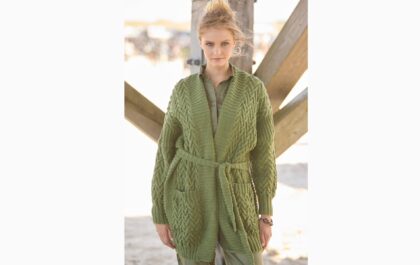 вязаный жакет