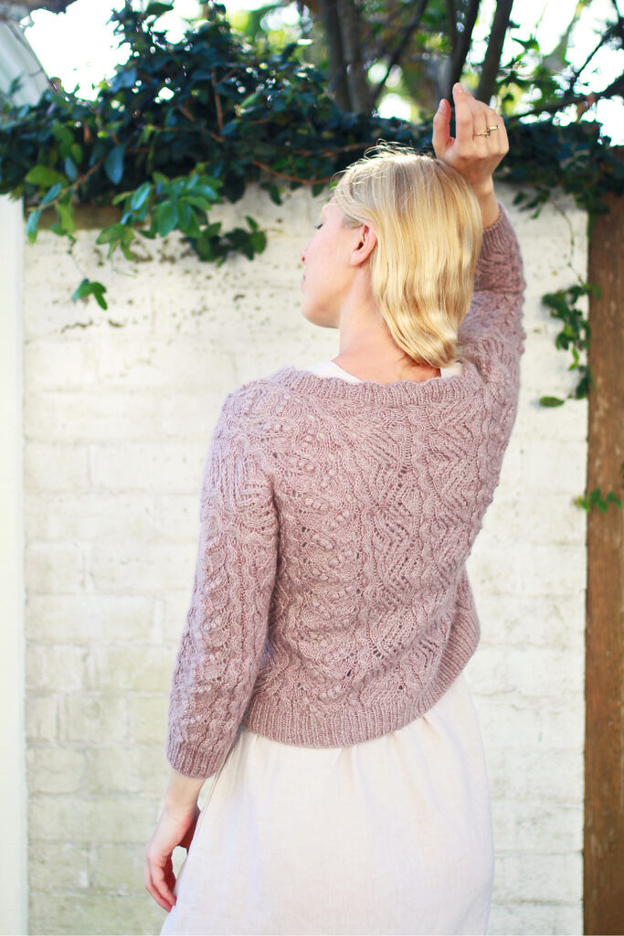 вязаный жакет