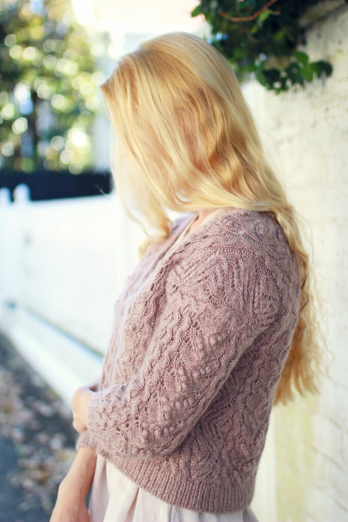 вязаный жакет