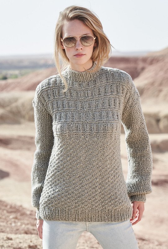 вязаный пуловер