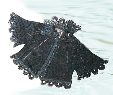 вязаная накидка