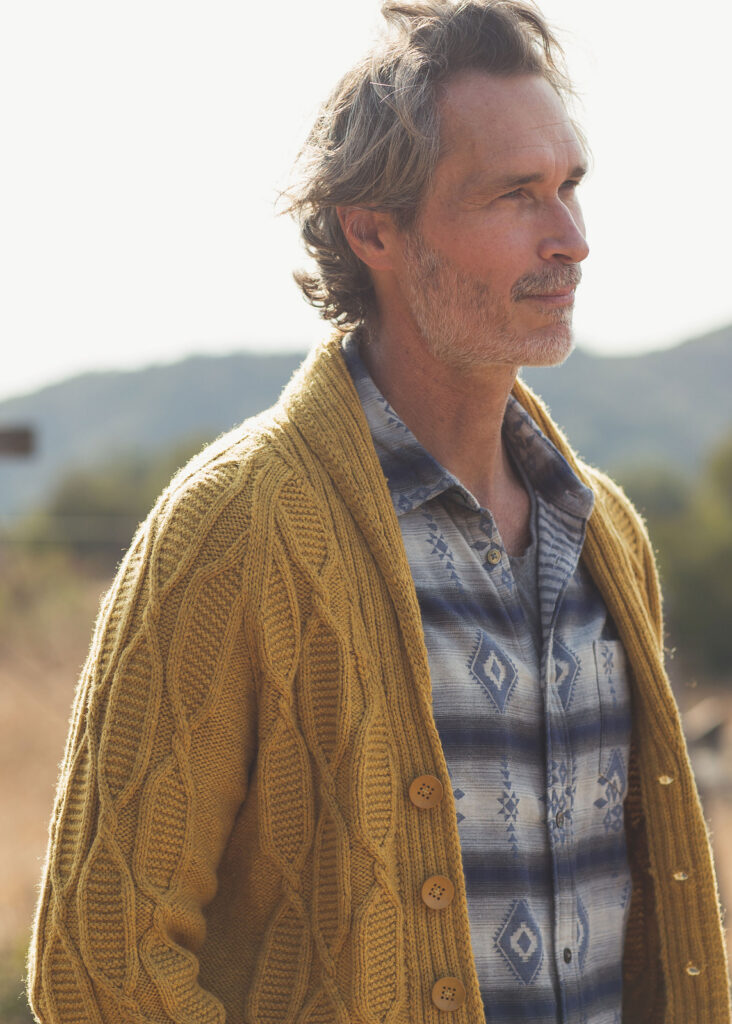 вязаный жакет