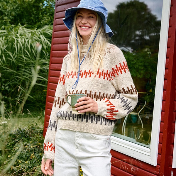 вязаный пуловер