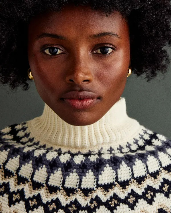 вязаный пуловер